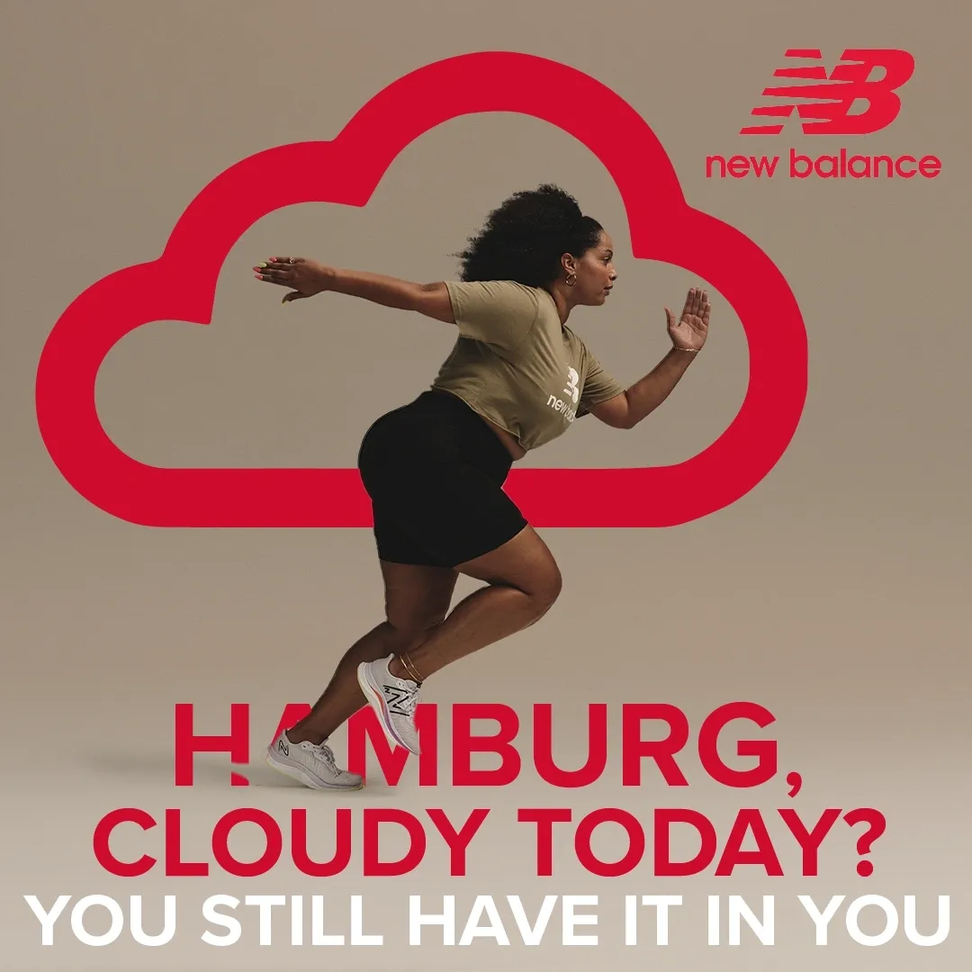 New Balance Hamburg, cloudy today? You still have it in you