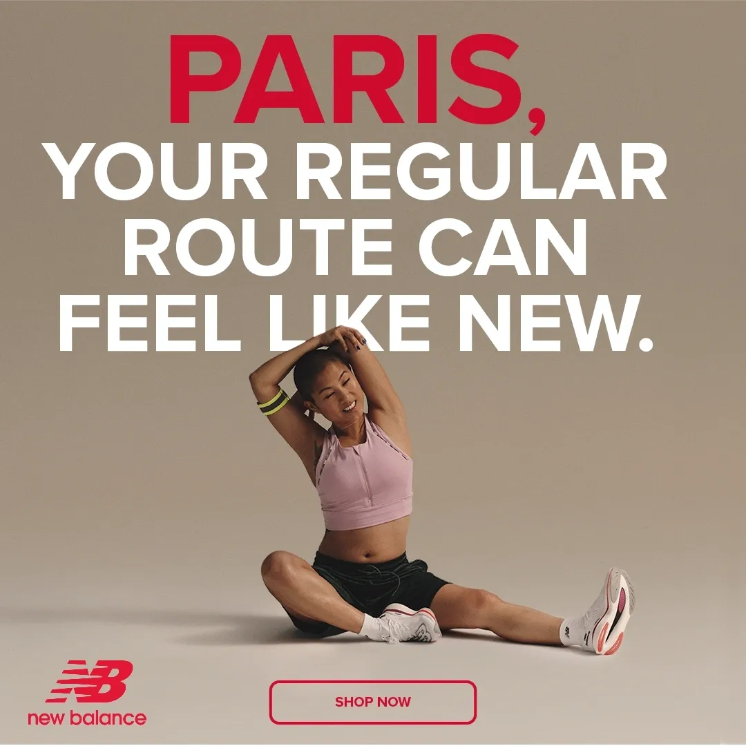 New Balance Paris, your regular route can feel like new