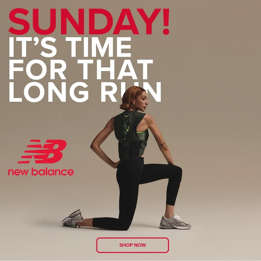 New Balance Sunday, it's time for that long run